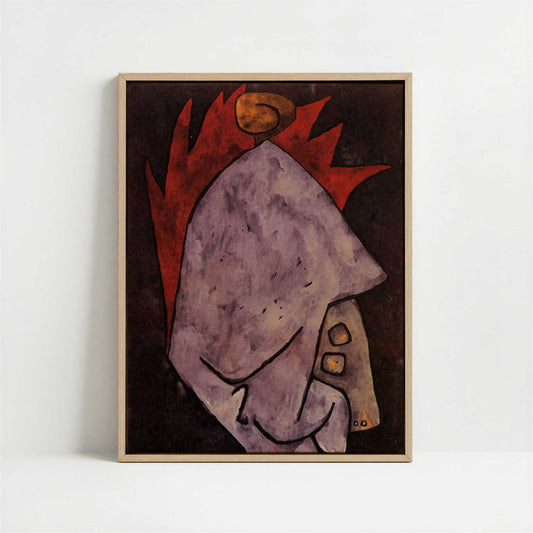 Framed Canvas - Framed canvas in oak color frame