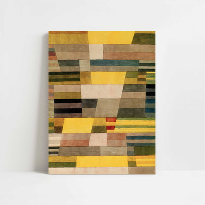 Monument in Fertile Country (1929) by Paul Klee – Art Print - Unframed art print