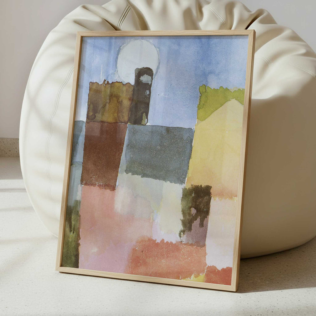 Moonrise at St. Germain (1915) by Paul Klee – Art Print - Interior inspiration