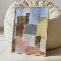 Moonrise at St. Germain (1915) by Paul Klee – Art Print - Interior inspiration