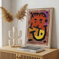 Framed Canvas - Framed canvas in a stylish interior setting