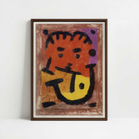 Framed Canvas - Framed canvas in dark wood color frame