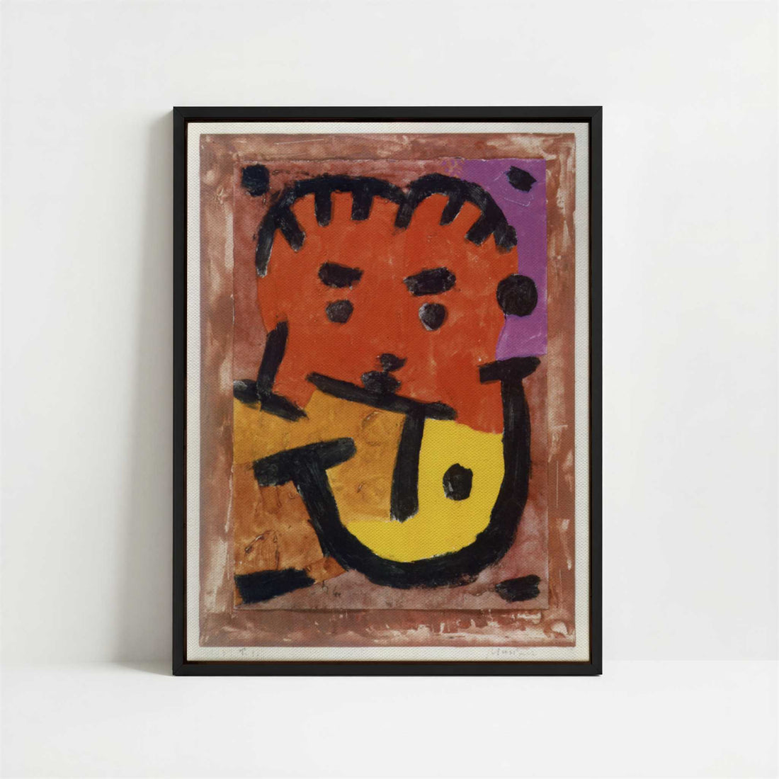 Framed Canvas - Framed canvas in black frame