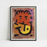 Musician (1937) by Paul Klee – Art Print - Art print in black frame