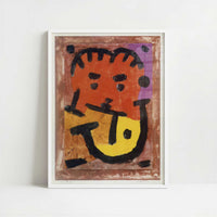 Musician (1937) by Paul Klee – Art Print - Art print in white frame