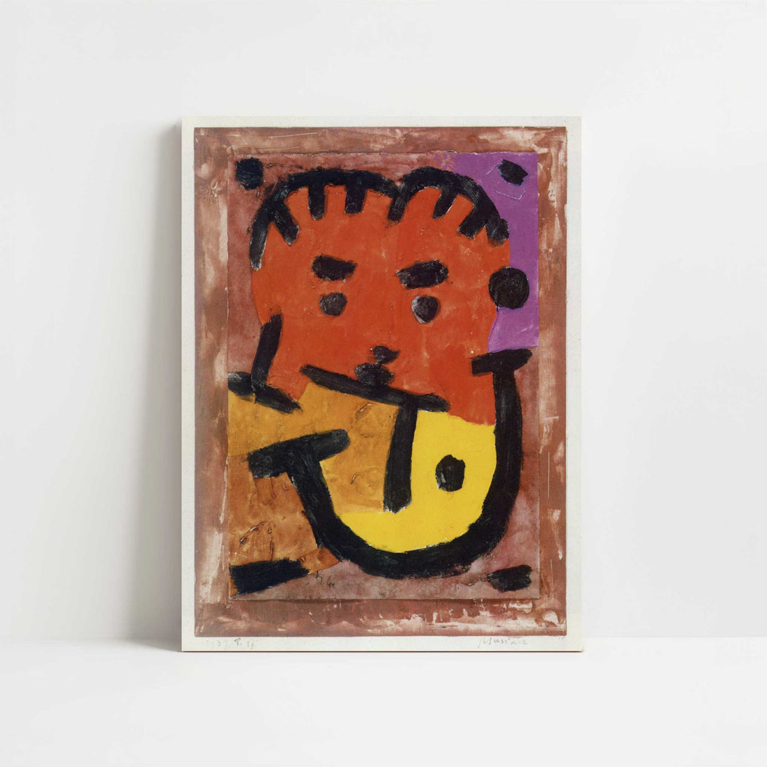 Musician (1937) by Paul Klee – Art Print - Unframed art print
