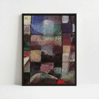 Framed Canvas - Framed canvas in black frame