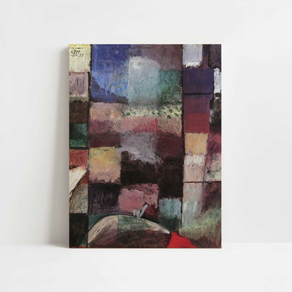 On a Motif from Hamamet (1914) by Paul Klee – Art Print - Unframed art print