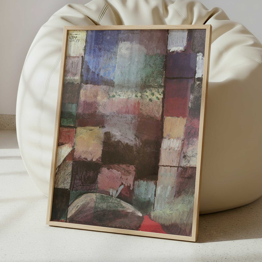 On a Motif from Hamamet (1914) by Paul Klee – Art Print - Interior inspiration