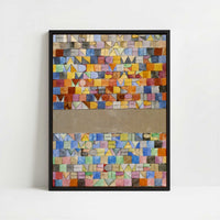 Framed Canvas - Framed canvas in black frame
