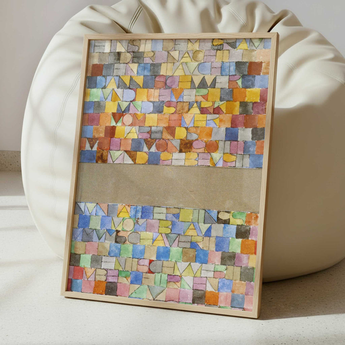 Once Emerged from the Grey of Night (1918) by Paul Klee – Art Print - Interior inspiration