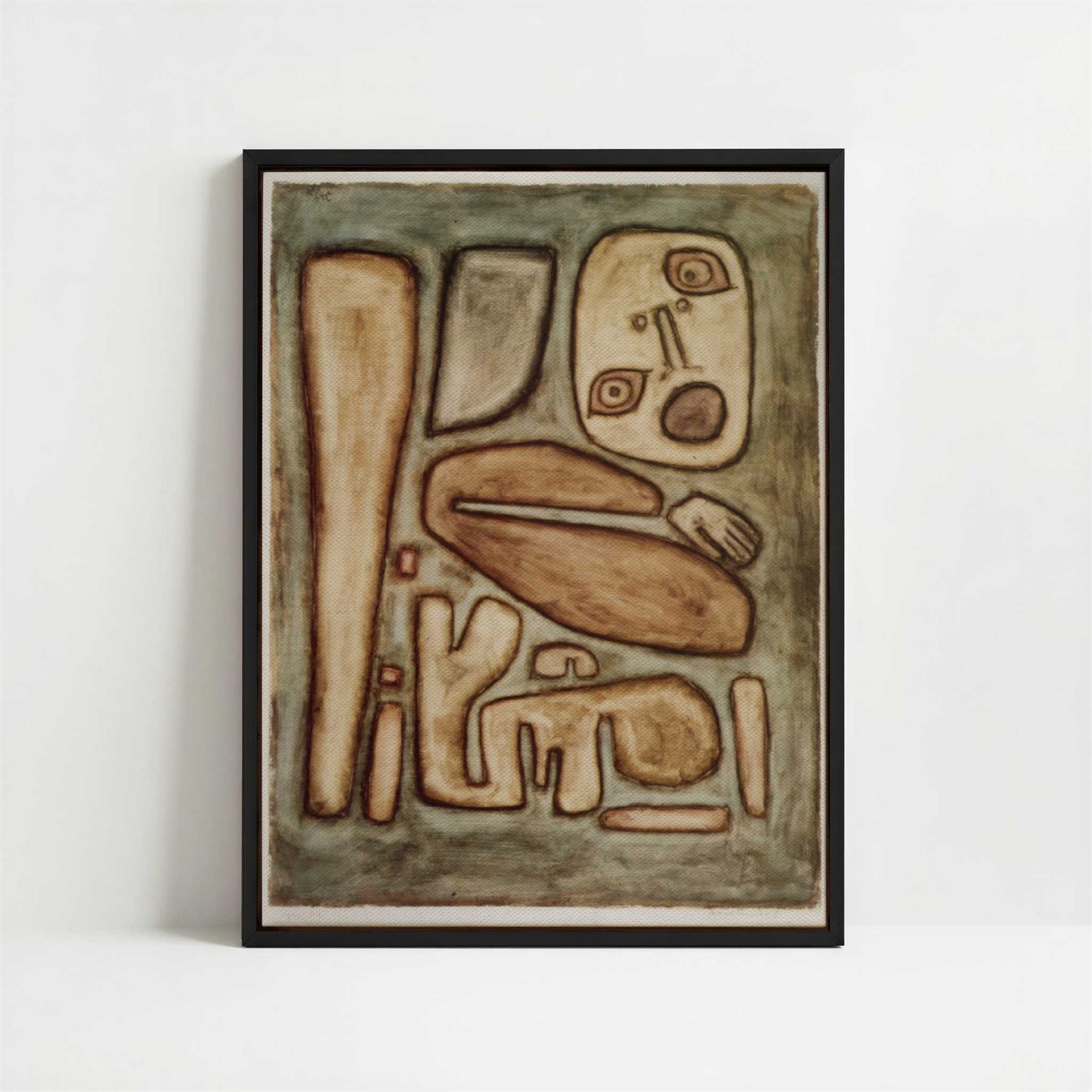 Framed Canvas - Framed canvas in black frame