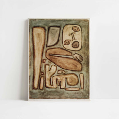 Outburst of Fear (1939) by Paul Klee – Art Print - Unframed art print