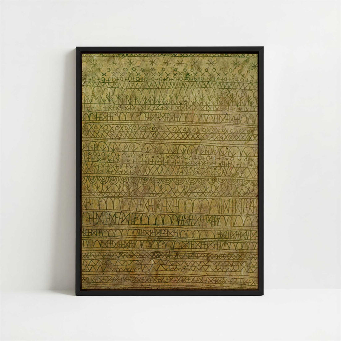 Framed Canvas - Framed canvas in black frame