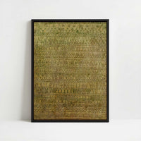 Framed Canvas - Framed canvas in black frame