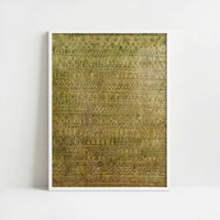 Pastorale (1927) by Paul Klee – Art Print - Art print in white frame
