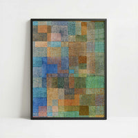 Polyphony (1932) by Paul Klee – Art Print - Art print in black frame