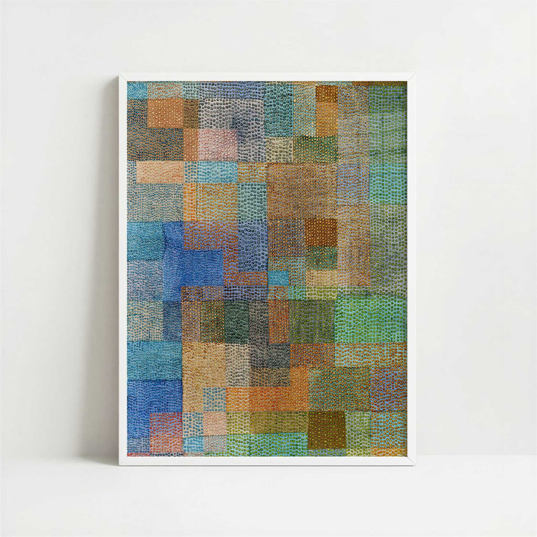 Polyphony (1932) by Paul Klee – Art Print - Art print in white frame