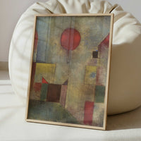 Red Balloon (1922) by Paul Klee – Art Print - Interior inspiration