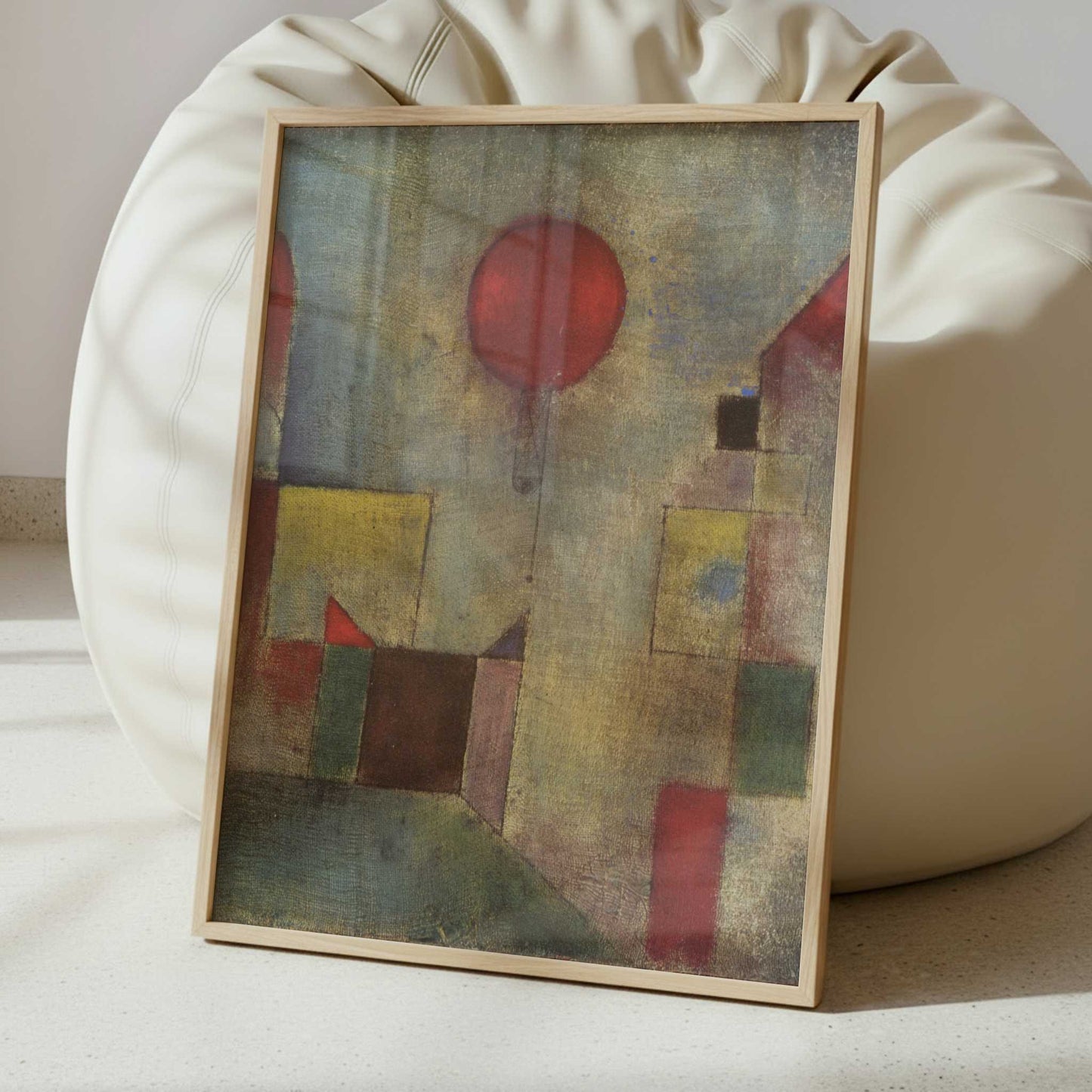 Red Balloon (1922) by Paul Klee – Art Print - Interior inspiration
