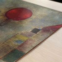 Red Balloon (1922) by Paul Klee – Art Print - Close-up detail of the art print