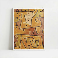 Red Waistcoat (1938) by Paul Klee – Art Print - Art print in white frame