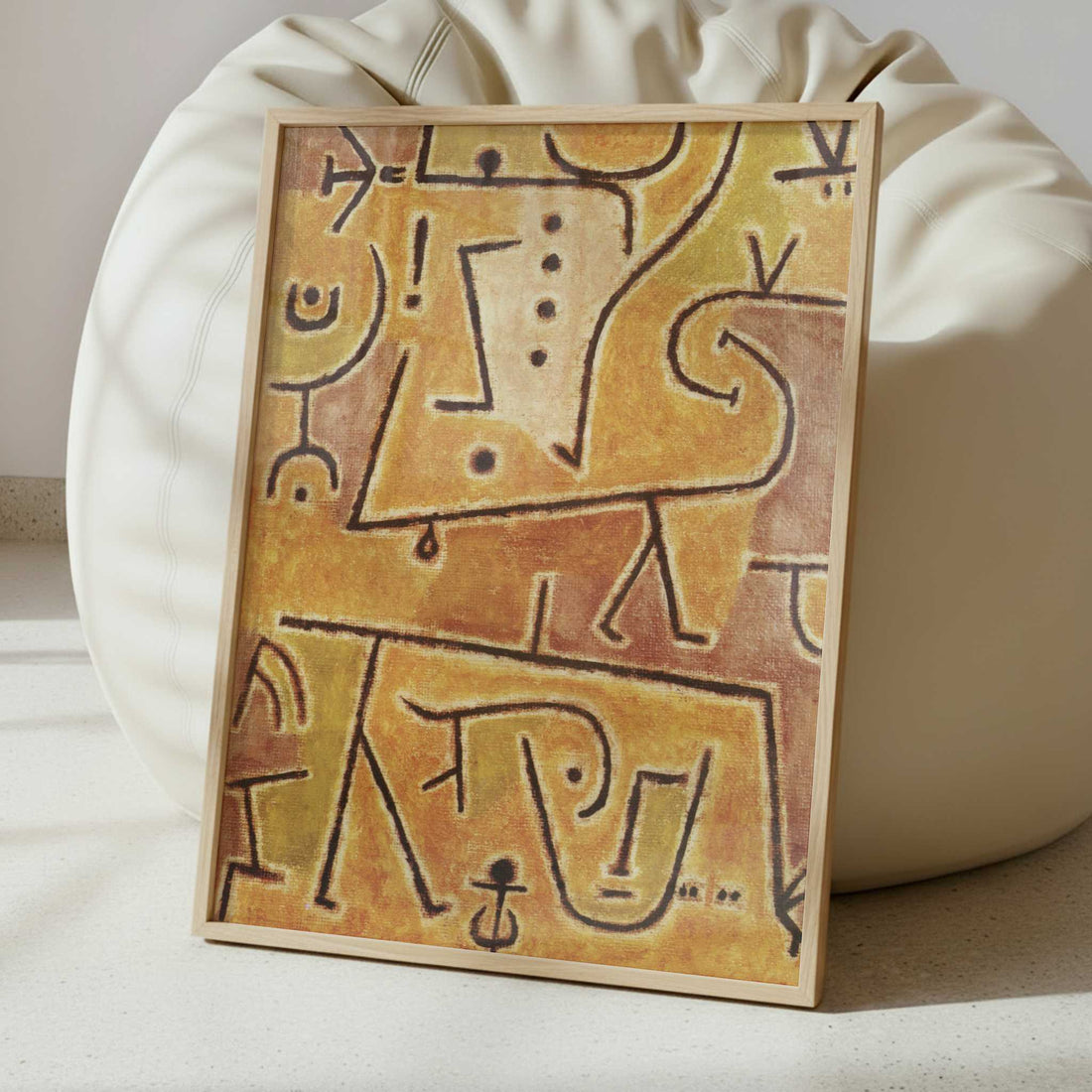 Red Waistcoat (1938) by Paul Klee – Art Print - Interior inspiration