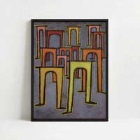 Framed Canvas - Framed canvas in black frame