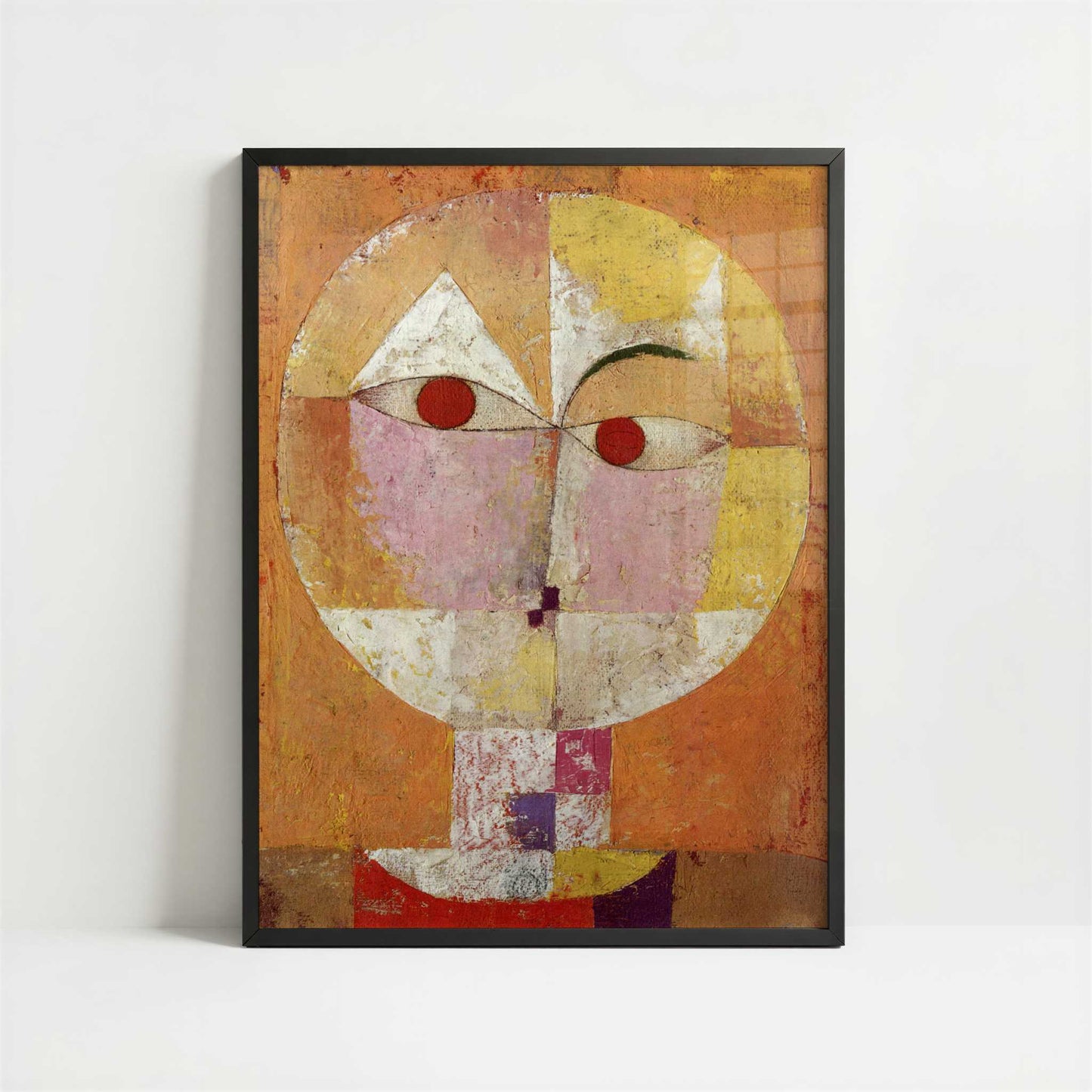 Senecio (1922) by Paul Klee – Art Print - Art print in black frame
