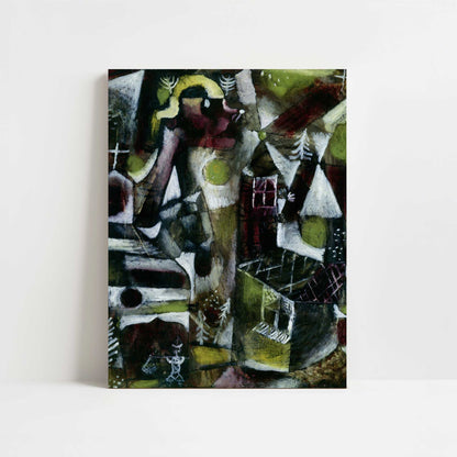 Swamp Legend (1919) by Paul Klee – Art Print - Unframed art print