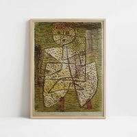 The Future Man (1933) by Paul Klee – Art Print - Art print in oak frame