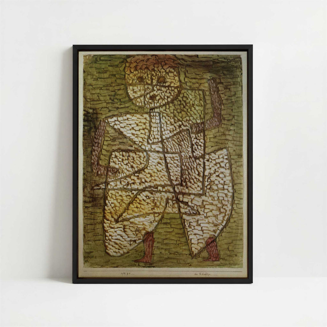 Framed Canvas - Framed canvas in black frame