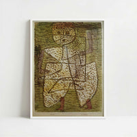 The Future Man (1933) by Paul Klee – Art Print - Art print in white frame
