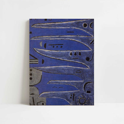 The Grey One & the Coast (1938) by Paul Klee – Art Print - Unframed art print