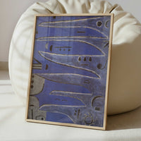The Grey One & the Coast (1938) by Paul Klee – Art Print - Interior inspiration
