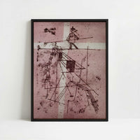 Framed Canvas - Framed canvas in black frame