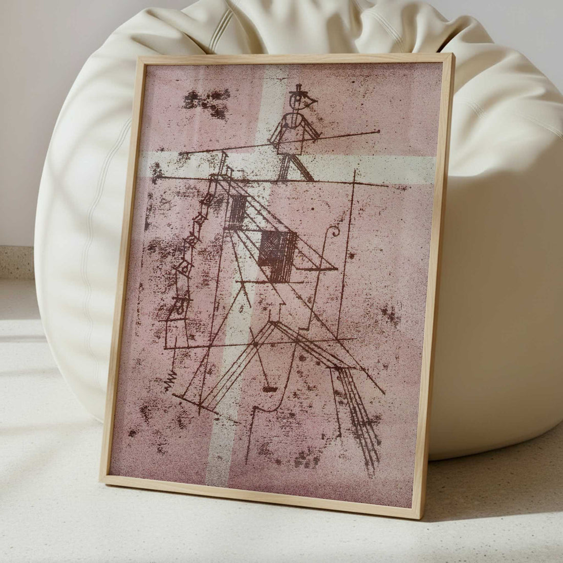 The Tightrope Walker (1923) by Paul Klee – Art Print - Interior inspiration