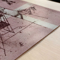 The Tightrope Walker (1923) by Paul Klee – Art Print - Close-up detail of the art print