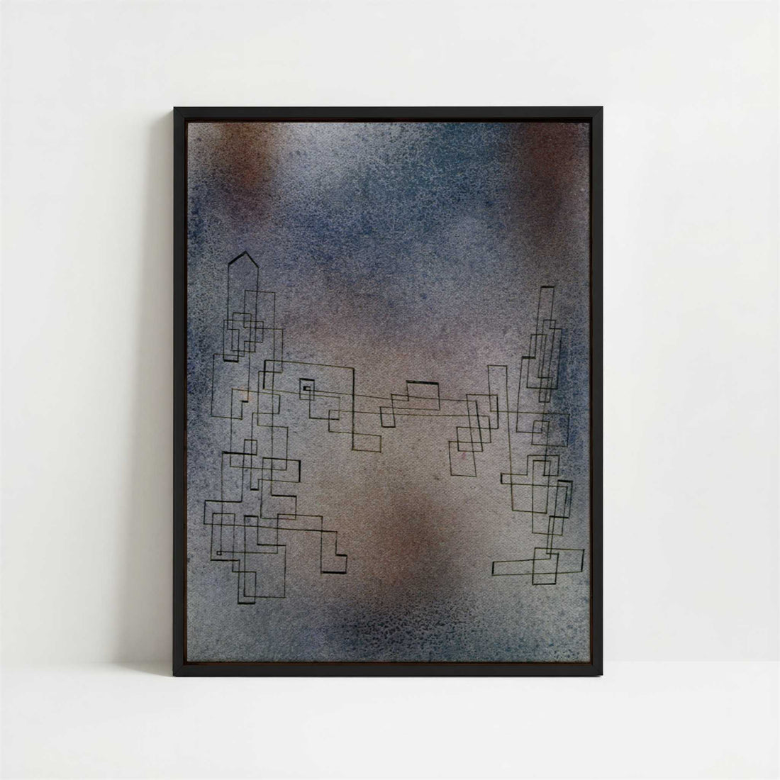 Framed Canvas - Framed canvas in black frame
