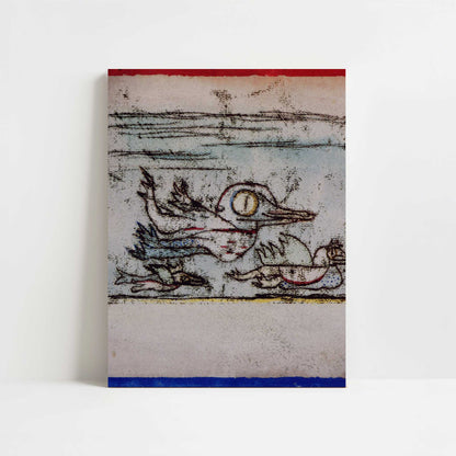Travelling Birds (1921) by Paul Klee – Art Print - Unframed art print