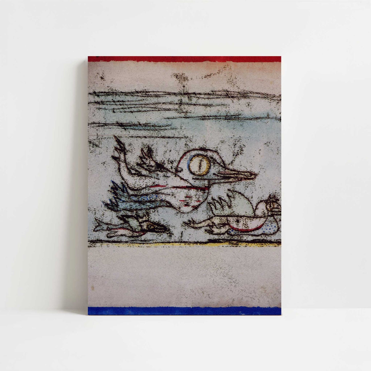 Travelling Birds (1921) by Paul Klee – Art Print - Unframed art print
