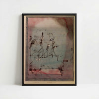 Framed Canvas - Framed canvas in black frame