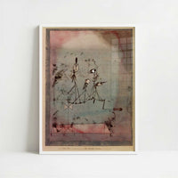Twittering Machine (1922) by Paul Klee – Art Print - Art print in white frame