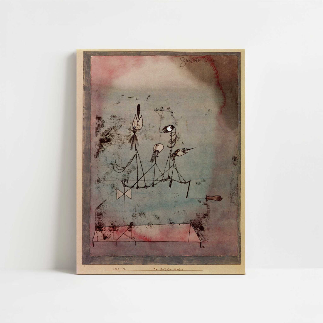 Twittering Machine (1922) by Paul Klee – Art Print - Unframed art print