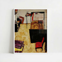 Villa R (1919) by Paul Klee – Art Print - Art print in white frame