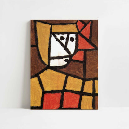 Woman in Peasant Dress (1940) by Paul Klee – Art Print - Unframed art print