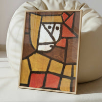 Woman in Peasant Dress (1940) by Paul Klee – Art Print - Interior inspiration