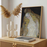 Framed Canvas - Framed canvas in a stylish interior setting