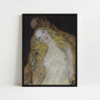 Framed Canvas - Framed canvas in black frame