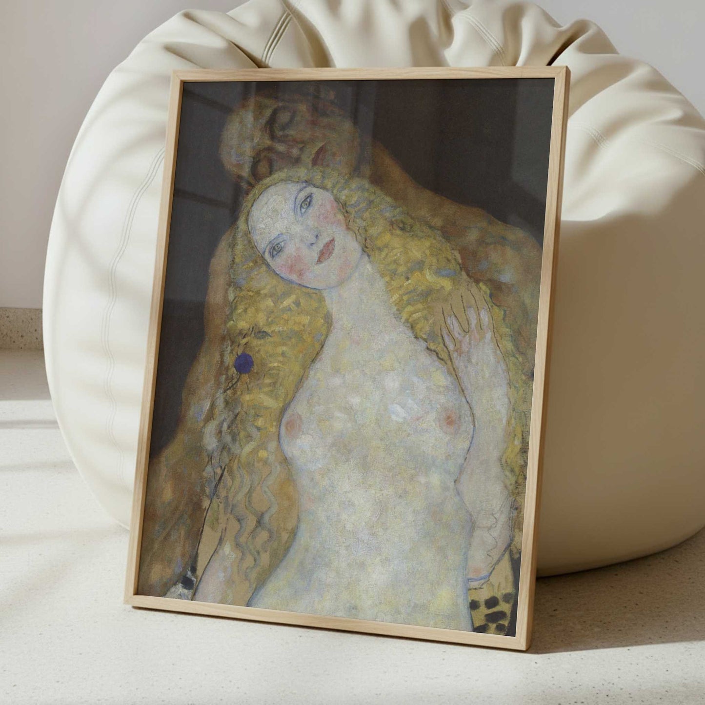 Adam & Eve (1917-18) by Gustav Klimt – Art Print - Interior inspiration